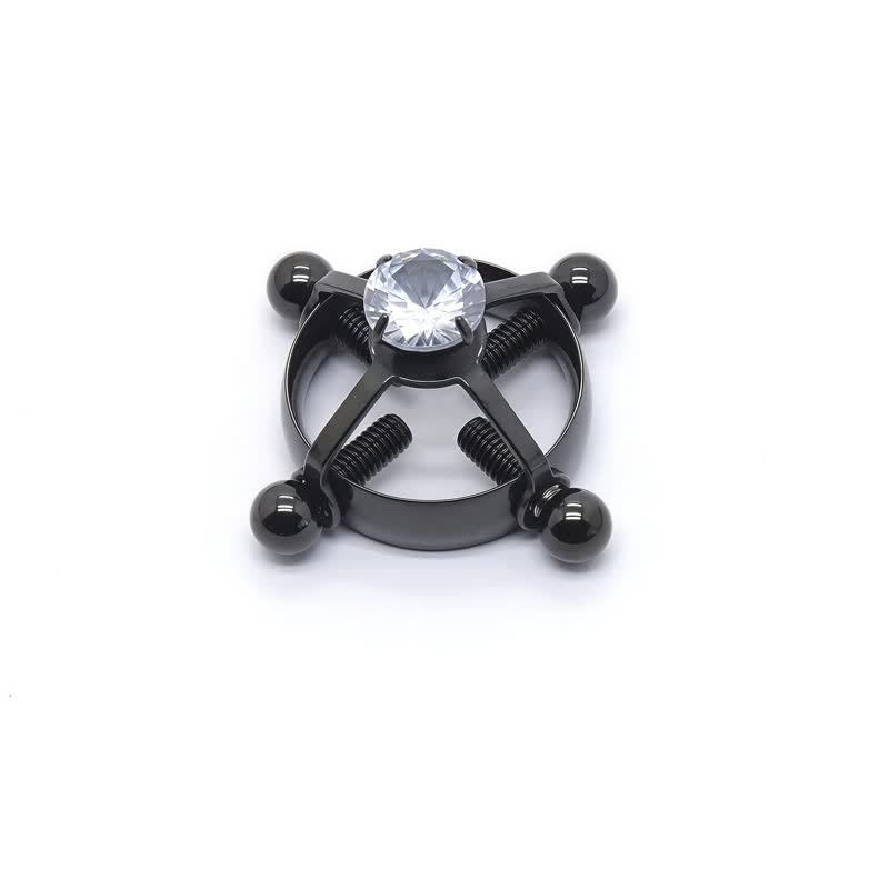 Titanium Steel Adjustable Non-Piercing Nipple Rings - image 1