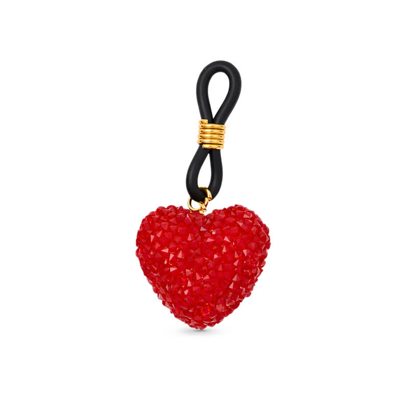 Red Heart Drop Adjustable Non-Piercing Nipple Rings - image 1