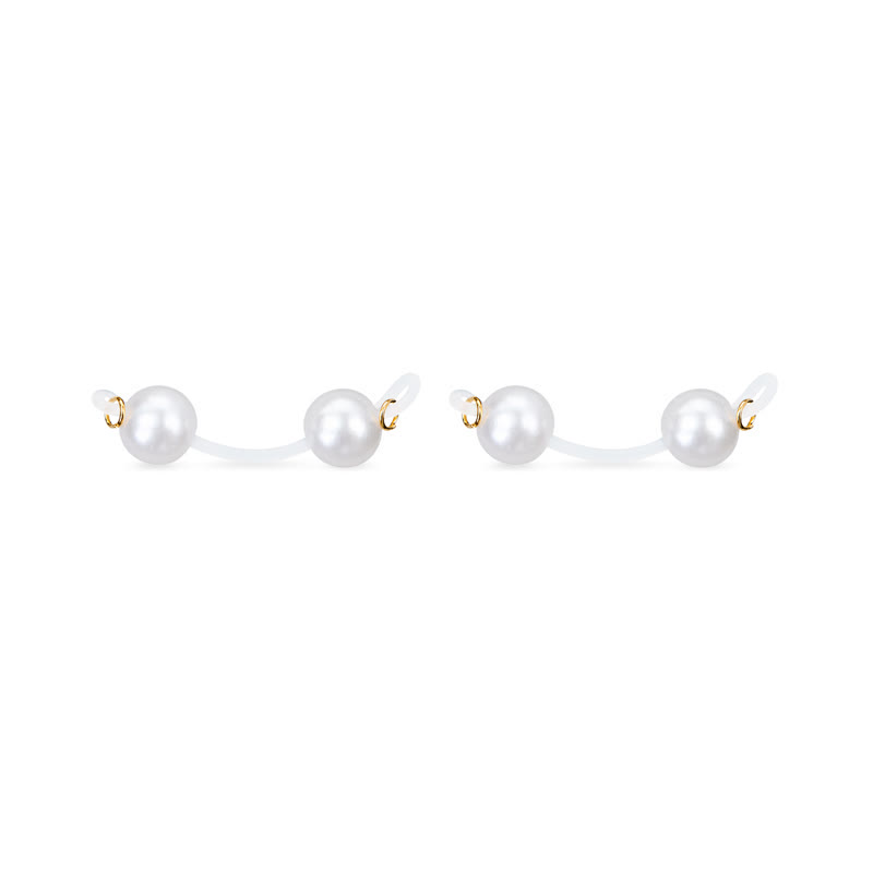 Pearl Adjustable Non-Piercing Nipple Rings - image 6