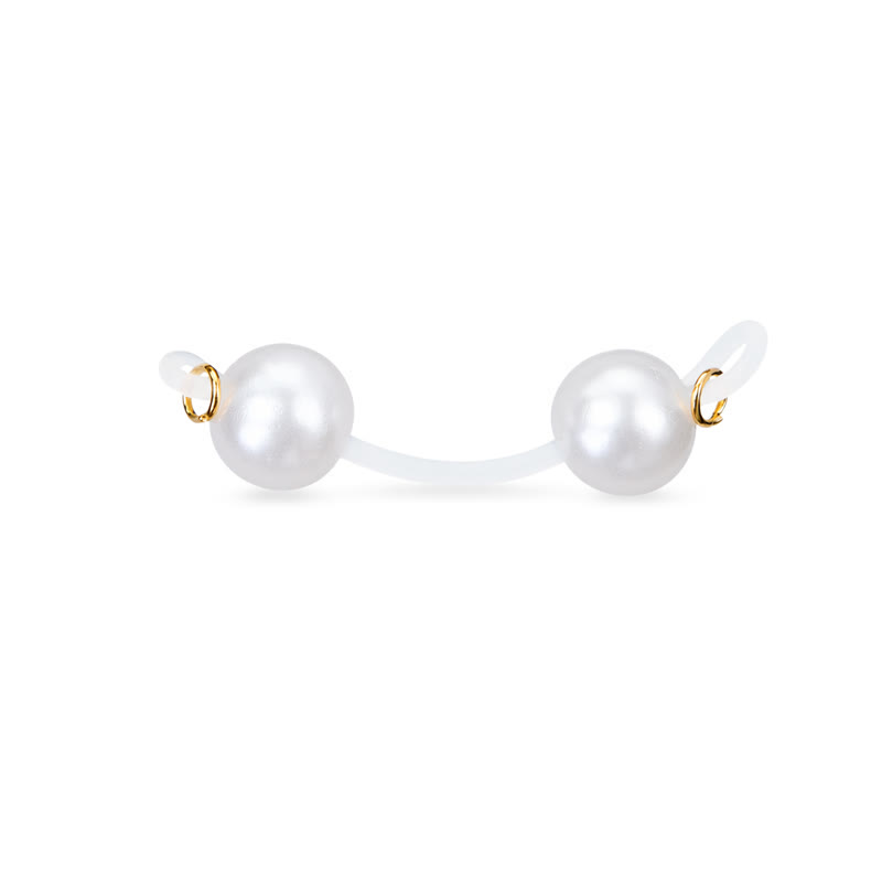 Pearl Adjustable Non-Piercing Nipple Rings - image 1