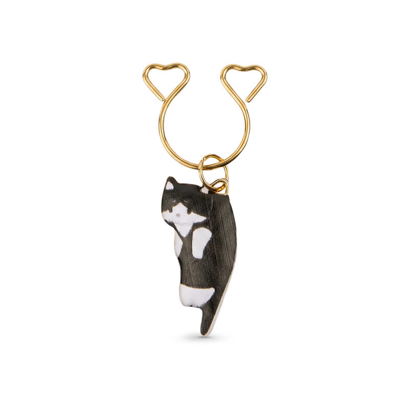 Cute Cat Charm Adjustable Non-Piercing Nipple Rings - image 10