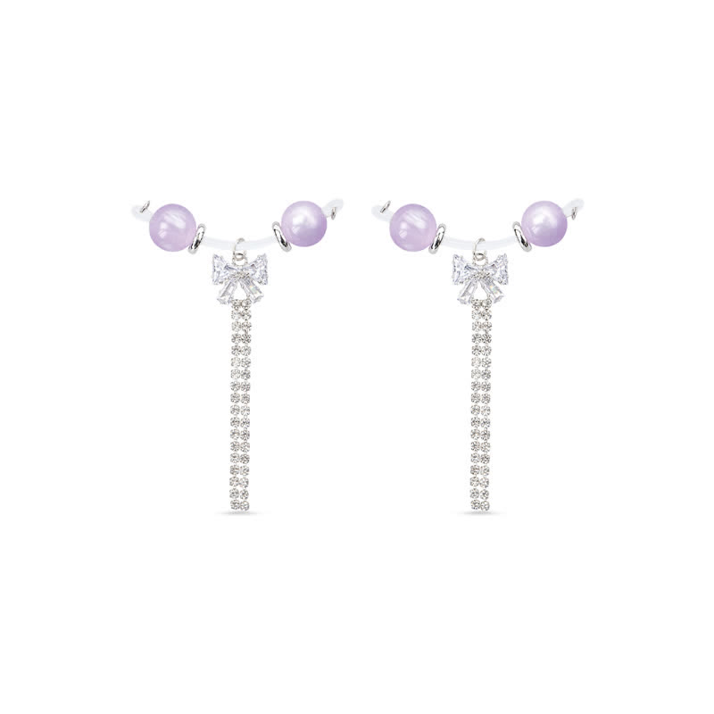 Crystal Chain Adjustable Non-Piercing Nipple Rings - image 6