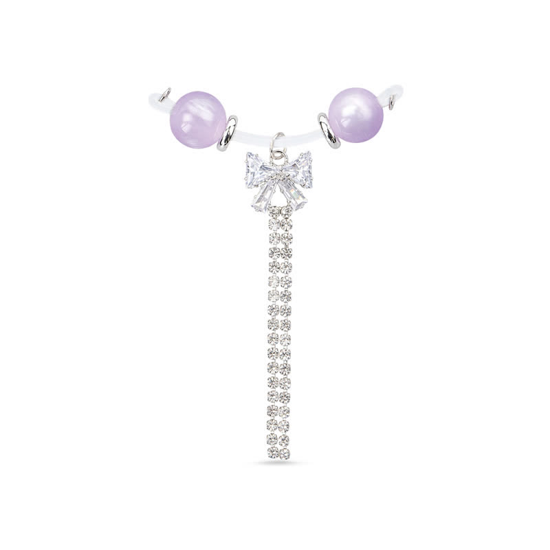 Crystal Chain Adjustable Non-Piercing Nipple Rings - image 1