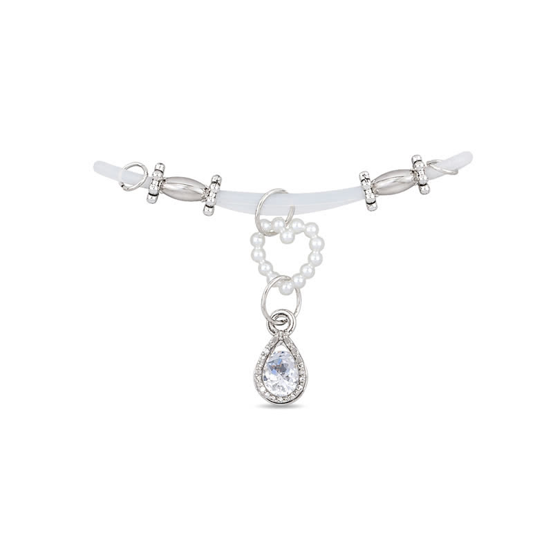 Luxe Crystal Adjustable Non-Piercing Nipple Rings - image 1