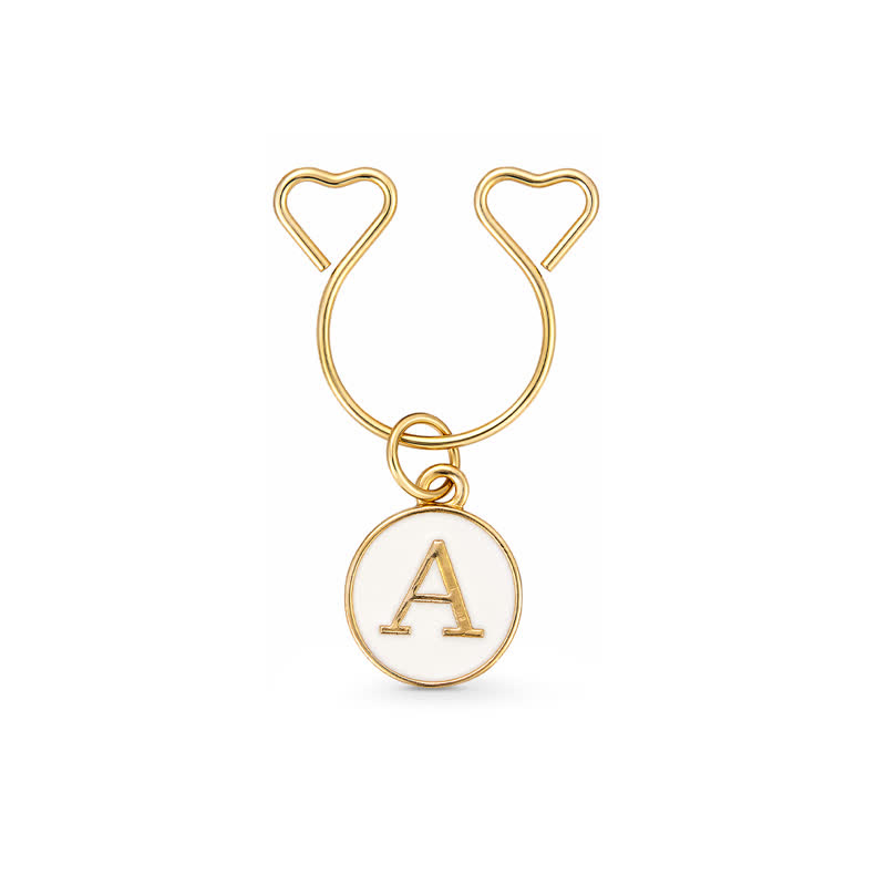 Initial Adjustable Non-Piercing Nipple Rings - image 1
