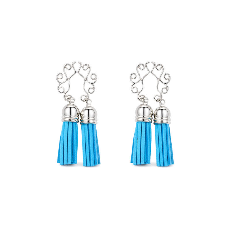 Tassel Adjustable Non-Piercing Nipple Rings - image 3