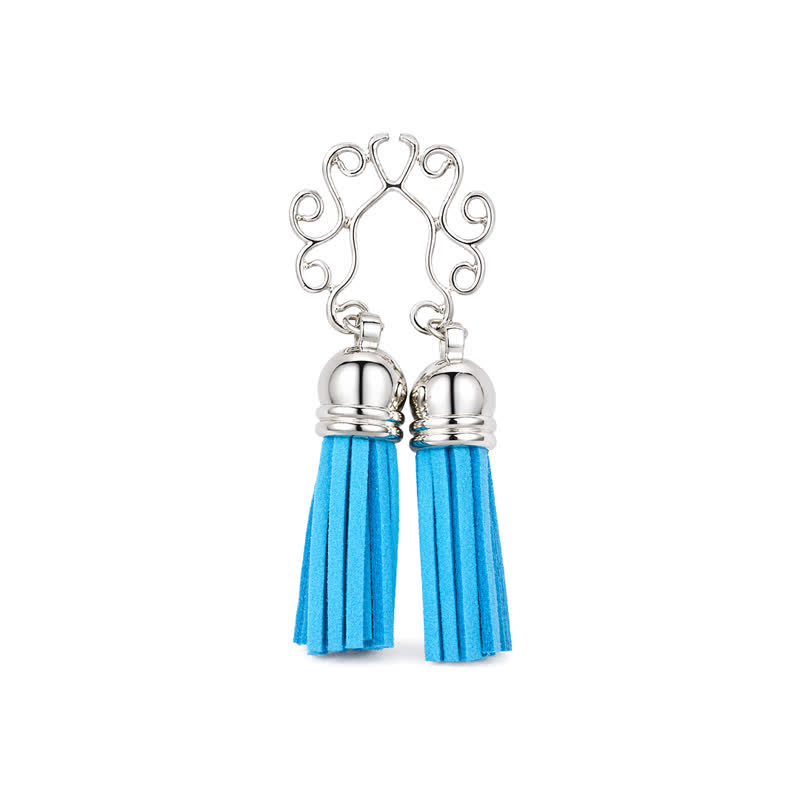 Tassel Adjustable Non-Piercing Nipple Rings - image 1