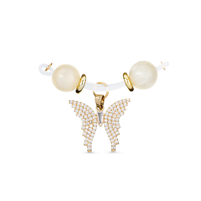 Butterfly Wing Adjustable Non-Piercing Nipple Rings - image 1