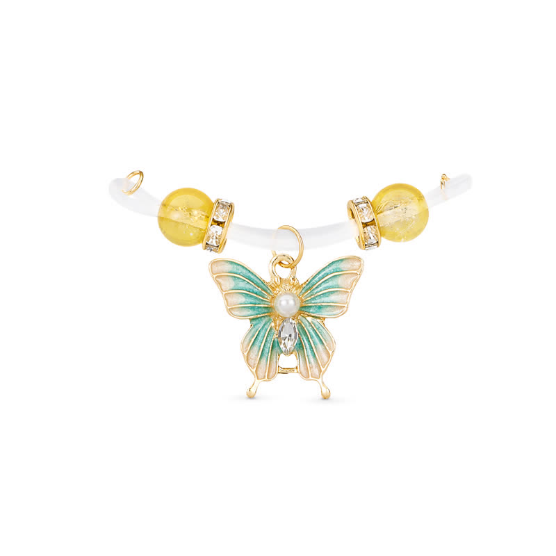 Butterfly Bead Adjustable Non-Piercing Nipple Rings - image 1