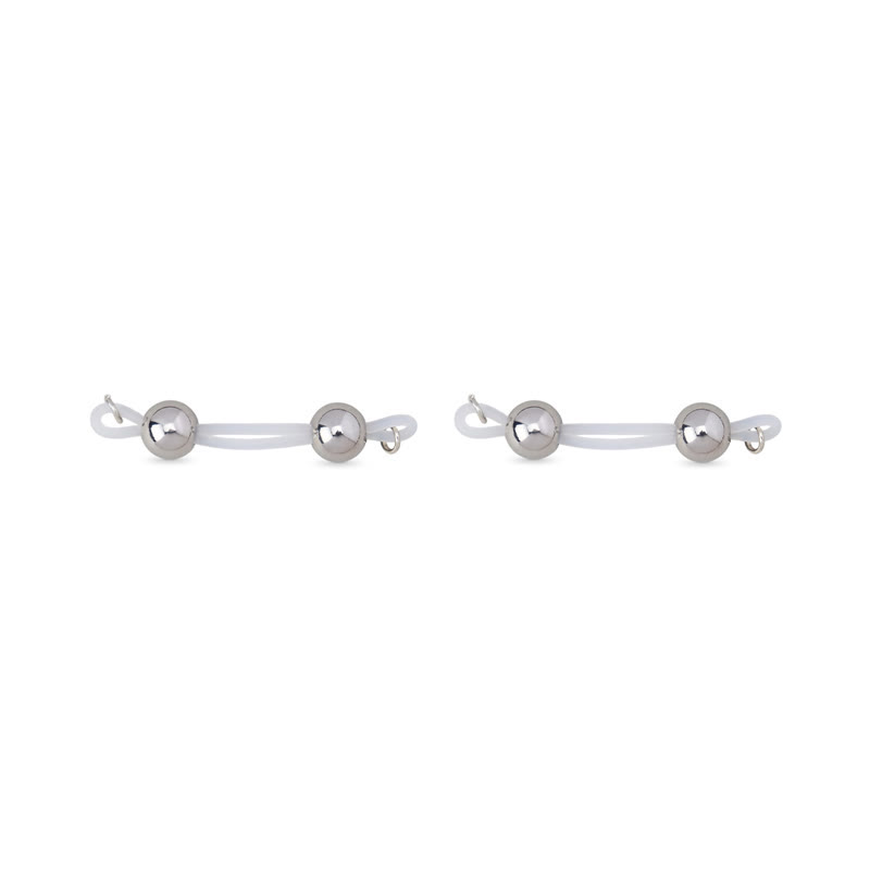 Metal Ball Adjustable Non-Piercing Nipple Rings - image 7