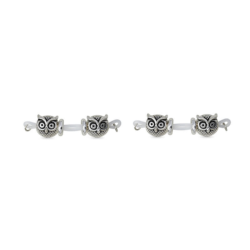Owl Set Adjustable Non-Piercing Nipple Rings - image 7