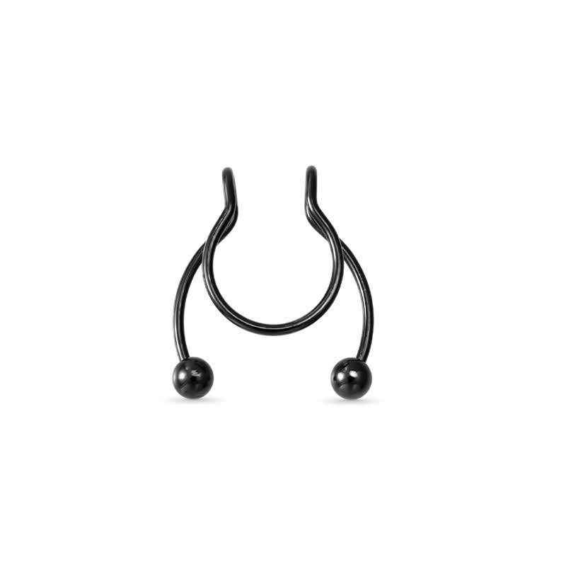 U Shape Non-Piercing Nose Ring - image 5