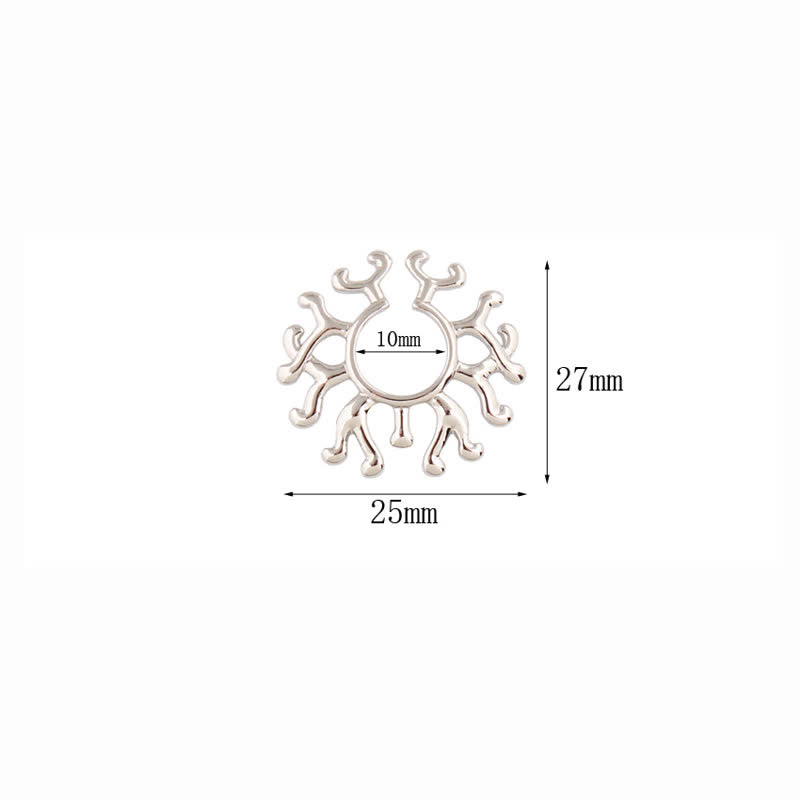 Steel Clip-On Adjustable Non-Piercing Nipple Rings - image 3