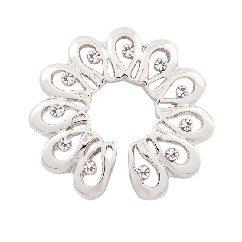 Twin Gem Adjustable Non-Piercing Nipple Rings - image 1