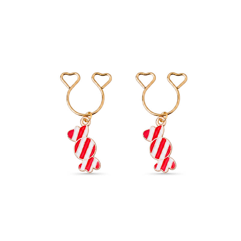 Candy Charm Adjustable Non-Piercing Nipple Rings - Red - 2 pack (one pair) - image 5