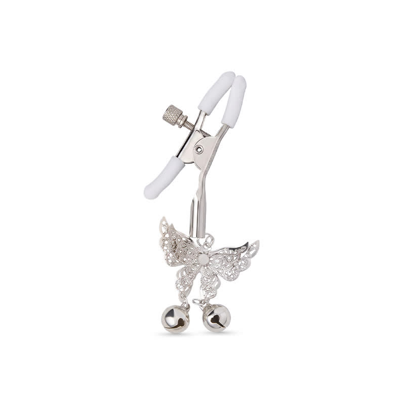 Butterfly Bell Adjustable Non-Piercing Nipple Rings - image 6