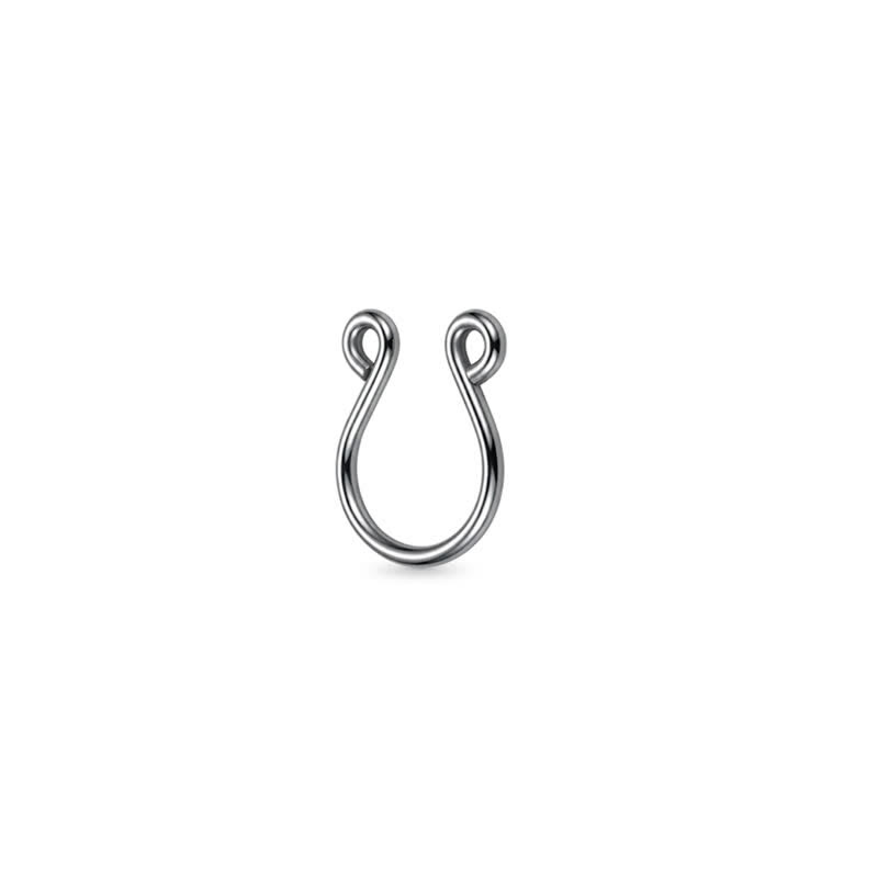 Minimal U Shape Adjustable Non-Piercing Nipple Rings - image 1
