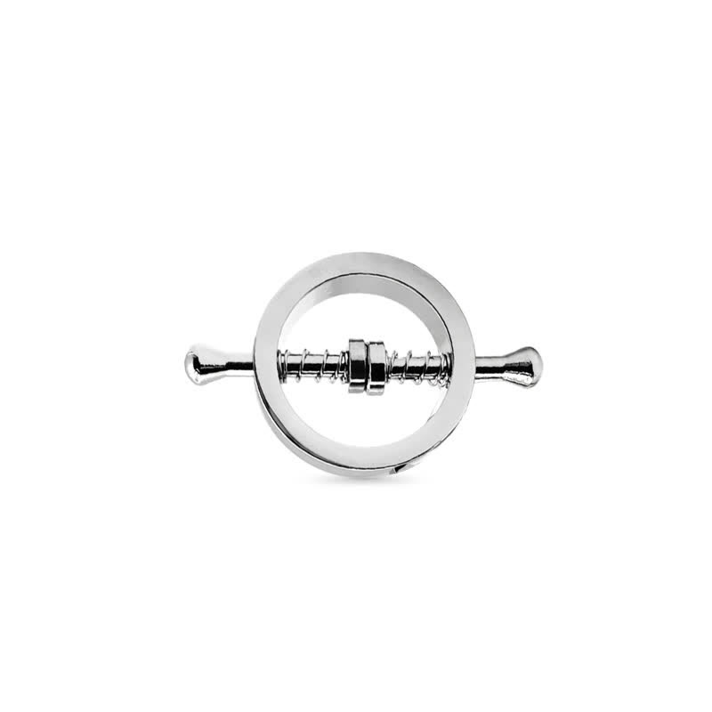 Metal Spring Adjustable Non-Piercing Nipple Rings - image 1
