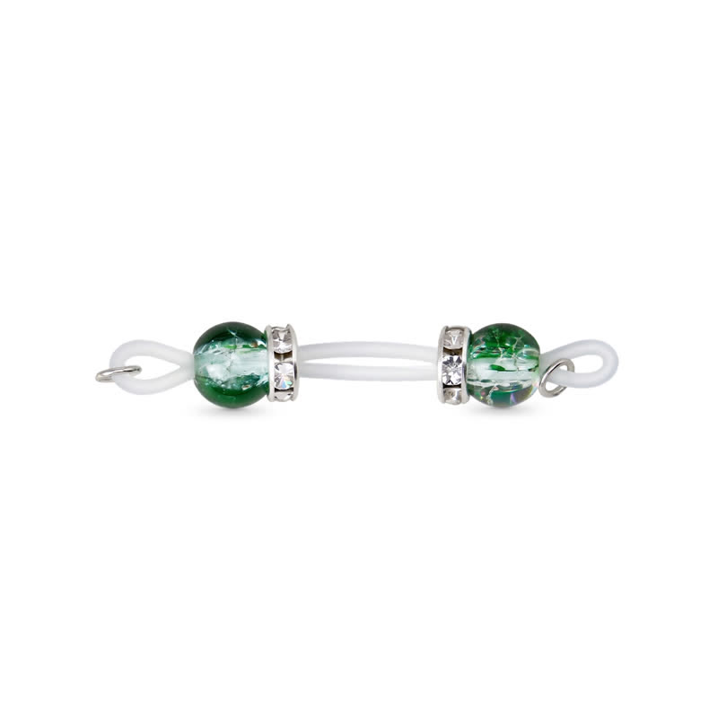 Gold Beaded Adjustable Non-Piercing Nipple Rings - image 1