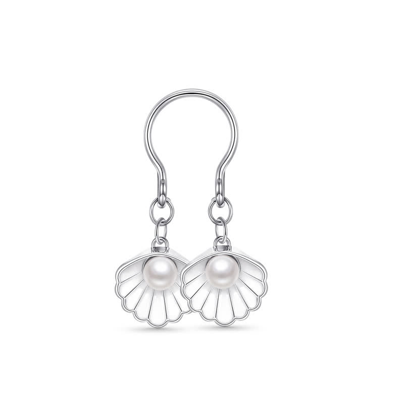 Shell U-Bend Non-Piercing Nipple Rings - image 1