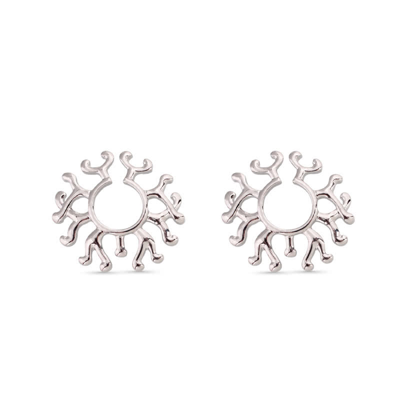 Steel Clip-On Adjustable Non-Piercing Nipple Rings - Silver - image 2