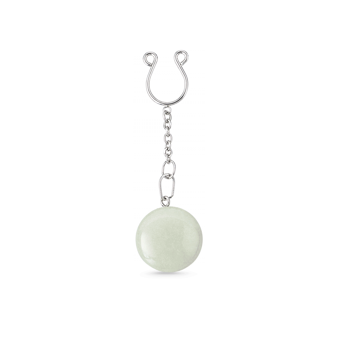 Glow Ball Chain Adjustable Non-Piercing Nipple Rings - image 3