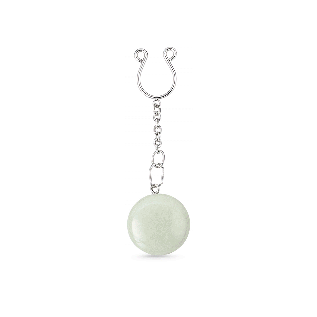 Glow Ball Chain Adjustable Non-Piercing Nipple Rings - image 1