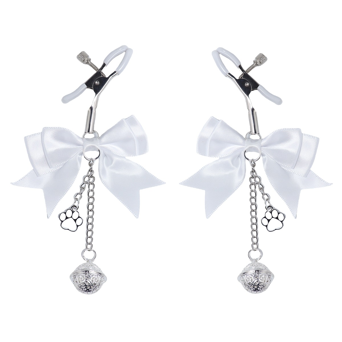 Cat Claw Adjustable Nipple Rings - WhitePaw - image 1