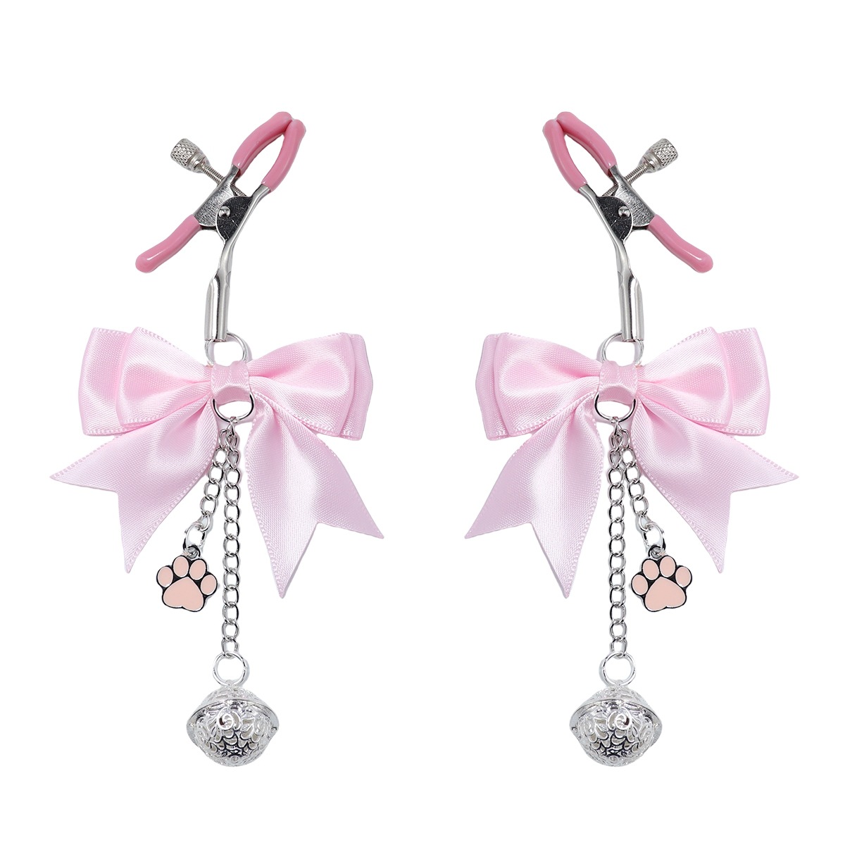 Cat Claw Adjustable Nipple Rings - PinkPaw - image 2