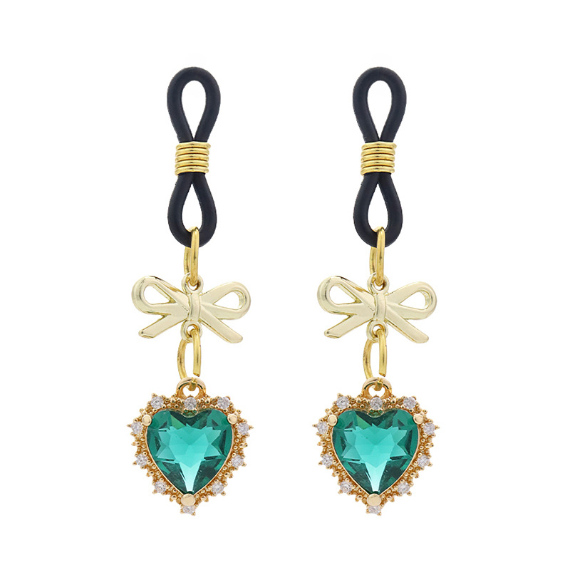 Butterfly Heart Invisible Non-Piercing Nipple Rings - GreenB - image 6