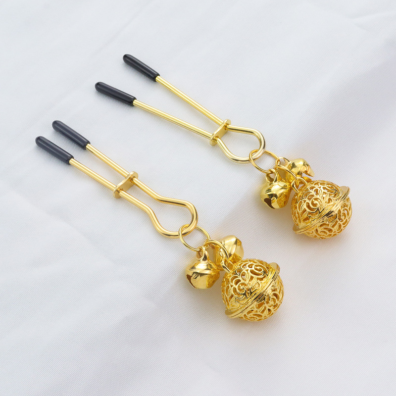 Bell Pendant Adjustable Nipple Rings - image 3