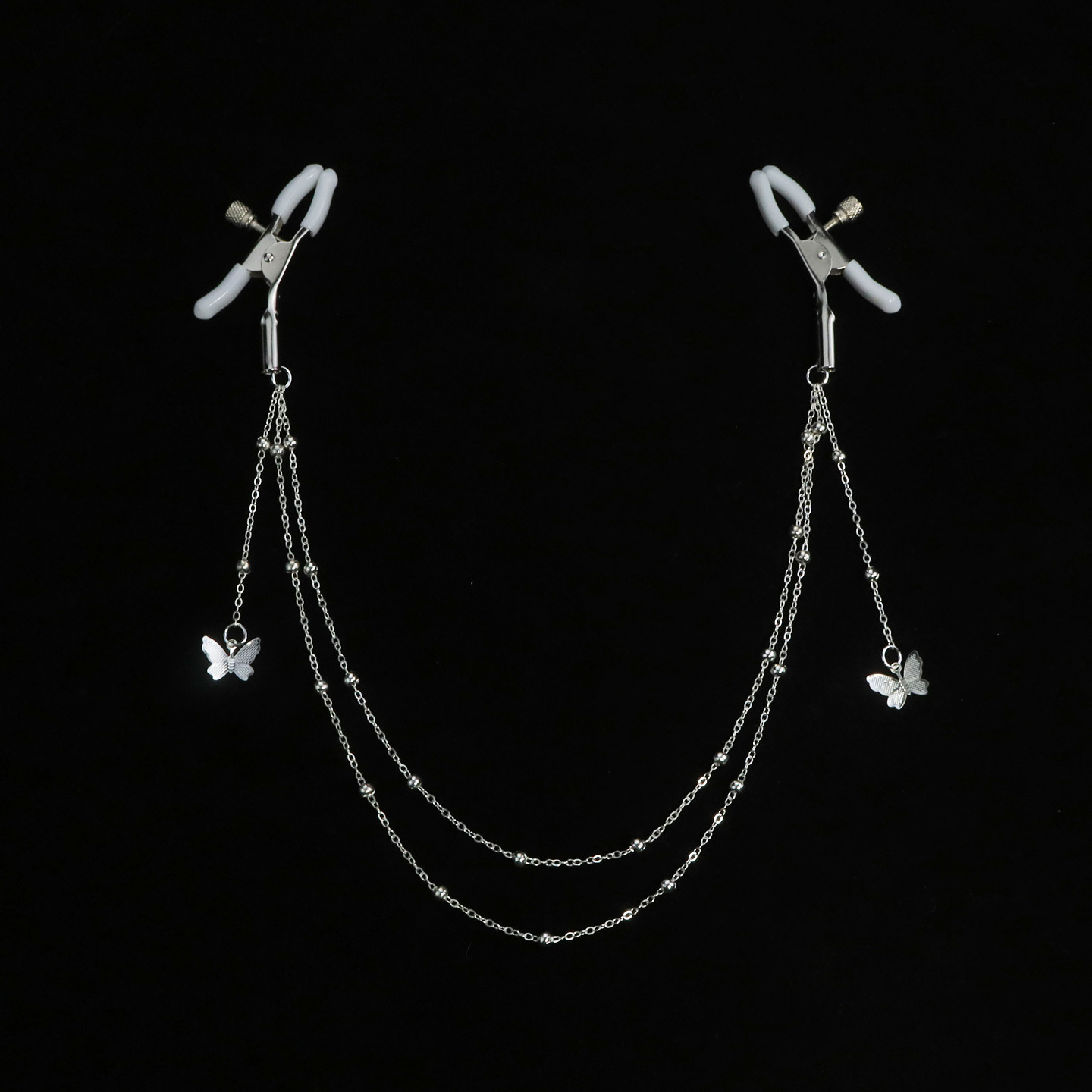 Butterfly Elastic Loop Adjustable Nipple Rings - image 5
