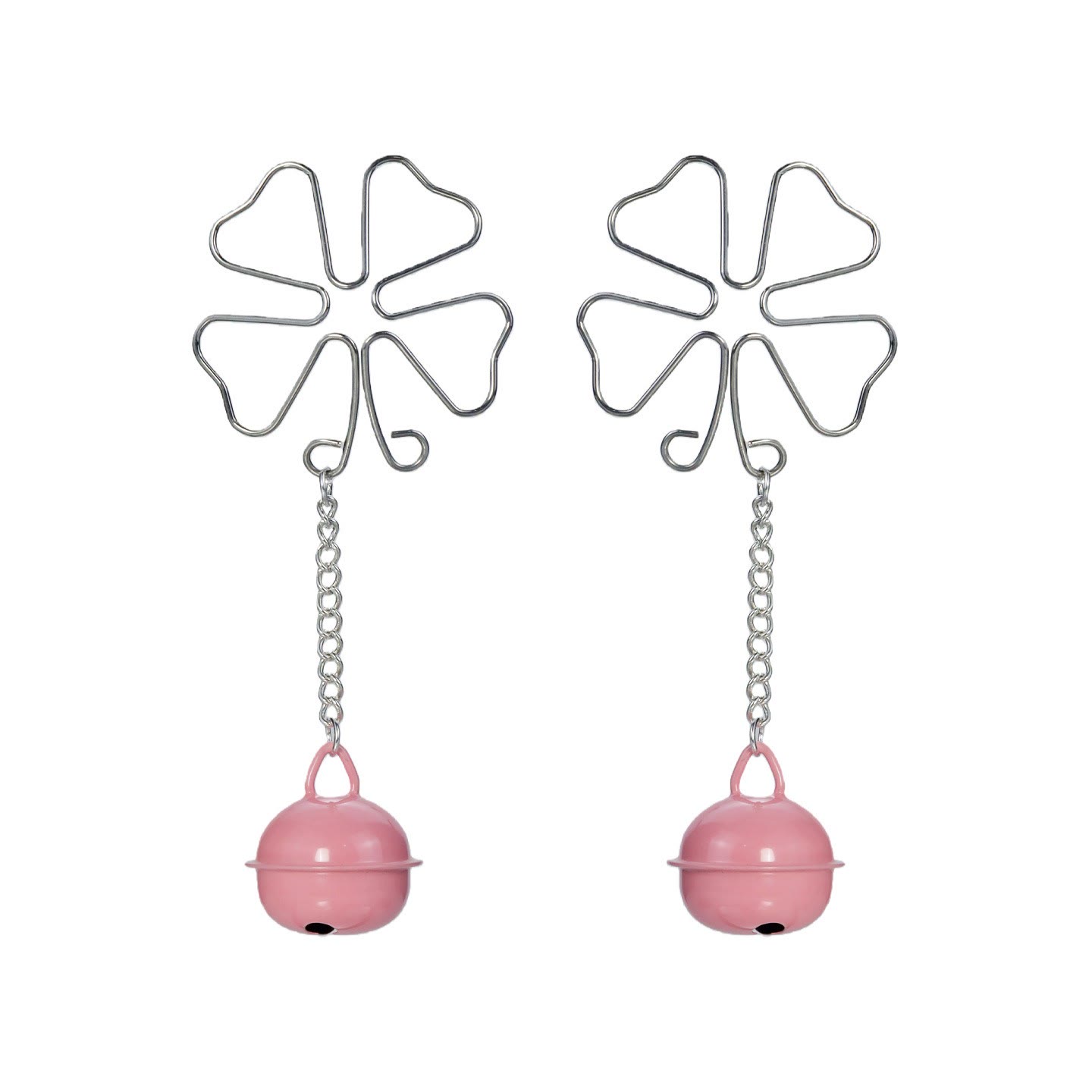 Butterfly Bell Invisible Adjustable Nipple Rings - PinkBell - image 3