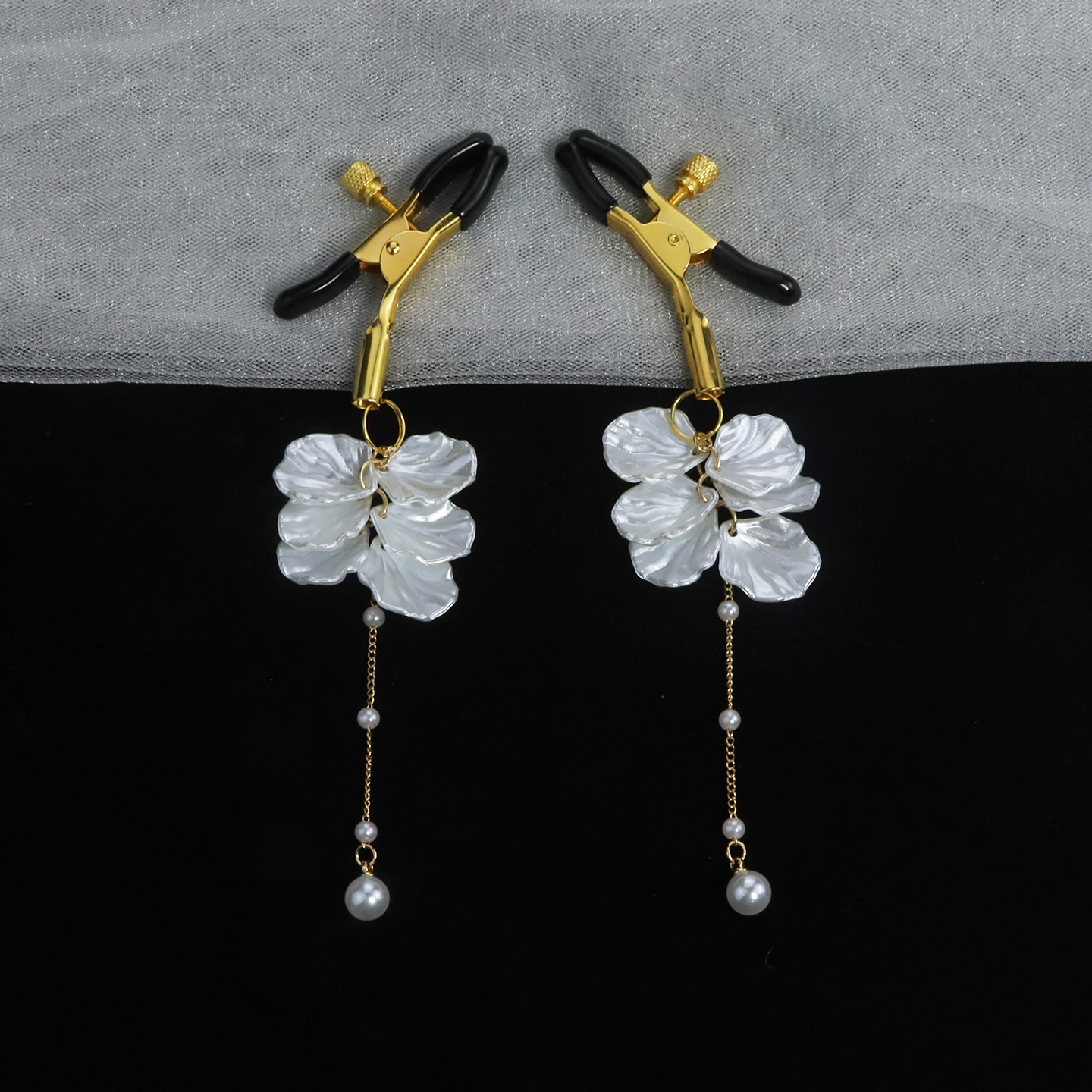 Shell Adjustable Nipple Rings - image 7