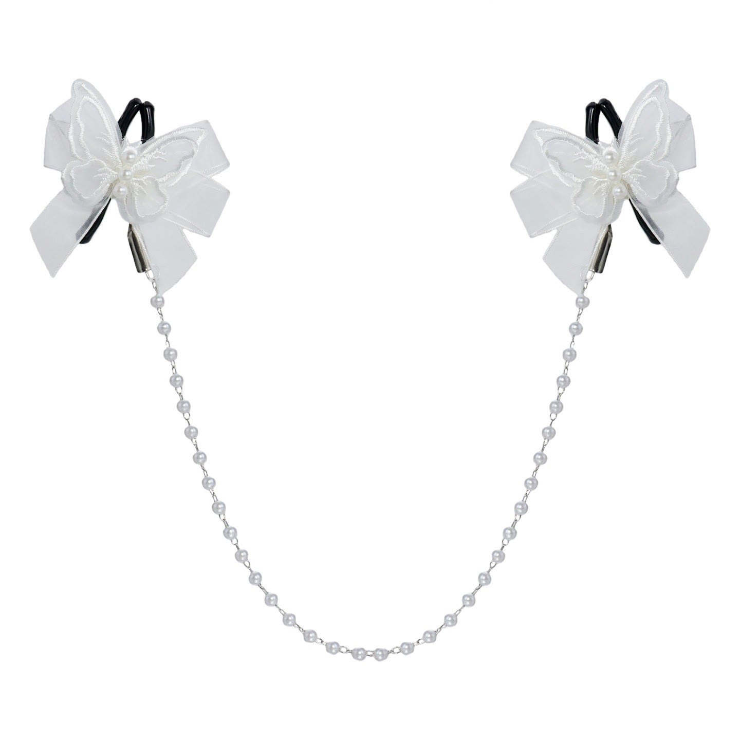 Butterfly Bell Adjustable Nipple Rings - BlackChain - image 2