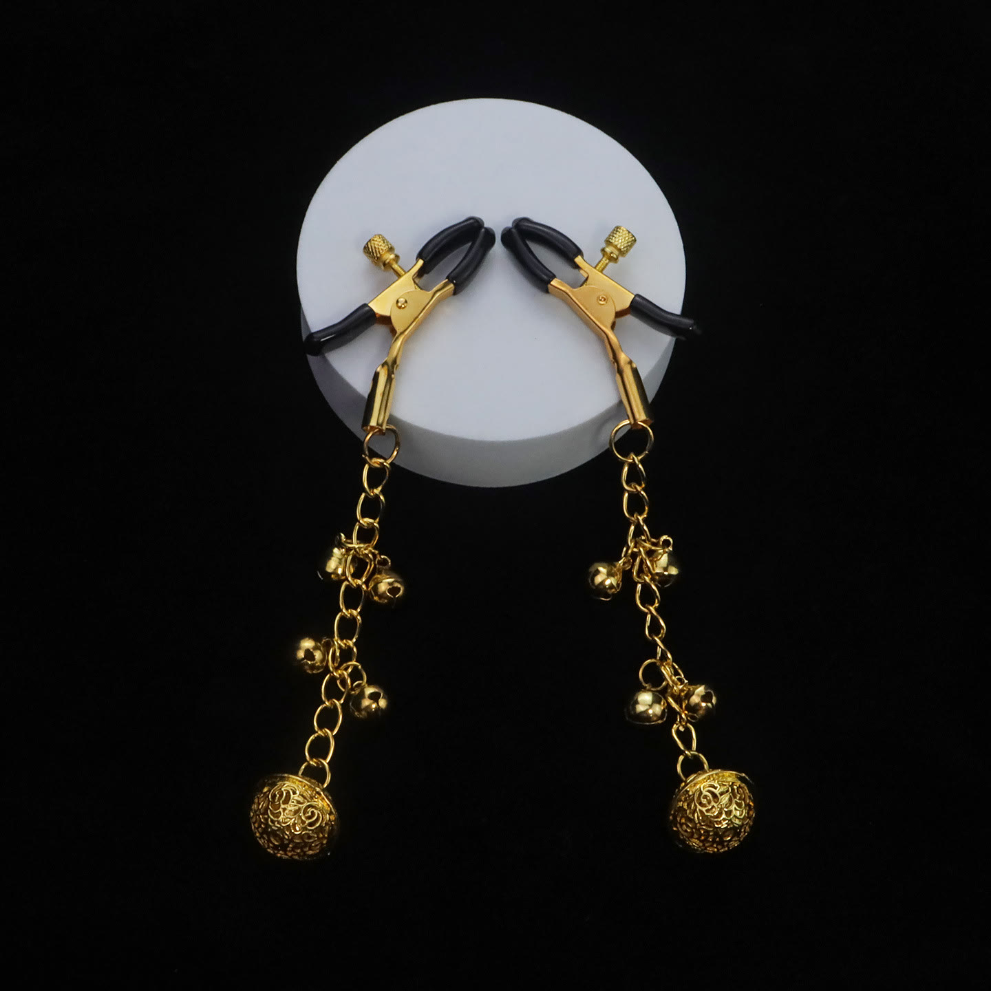 Bell Chain Adjustable Nipple Rings - image 4