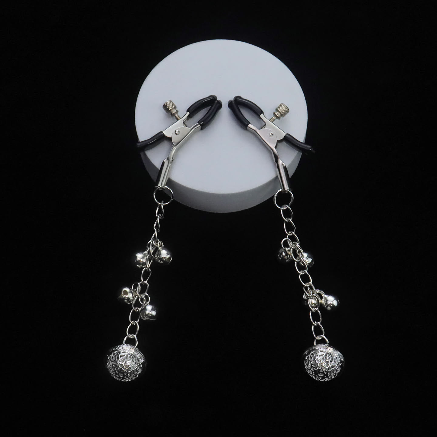 Bell Chain Adjustable Nipple Rings - image 3