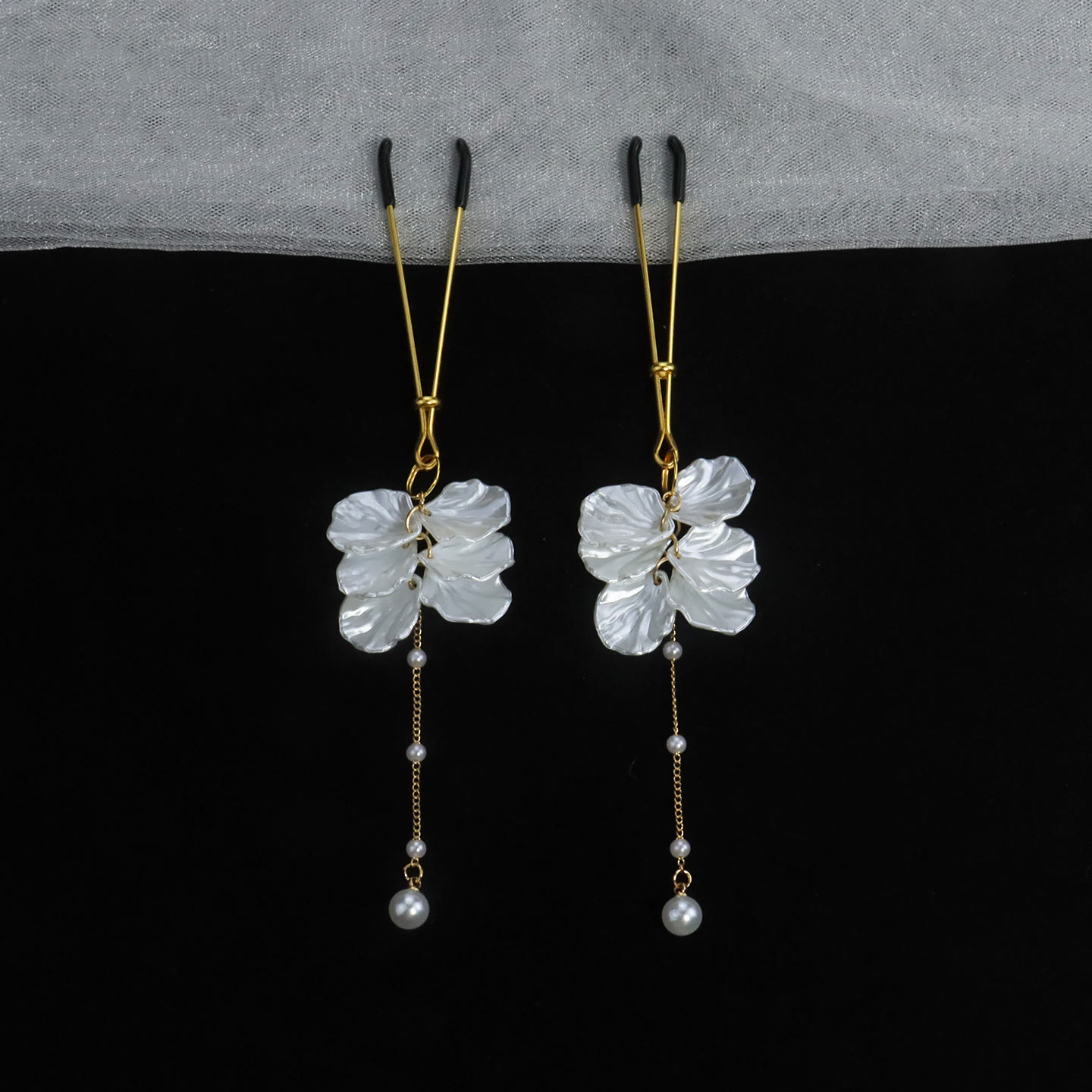 Shell Adjustable Nipple Rings - image 8