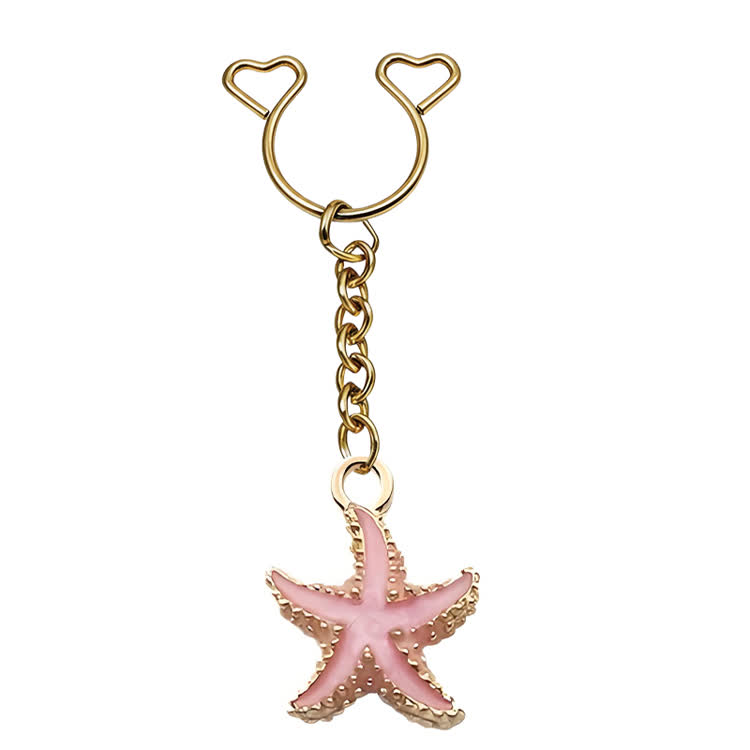Starfish Chain Adjustable Nipple Clamp SM Accessories - Pink - 2 pack (one pair) - image 5