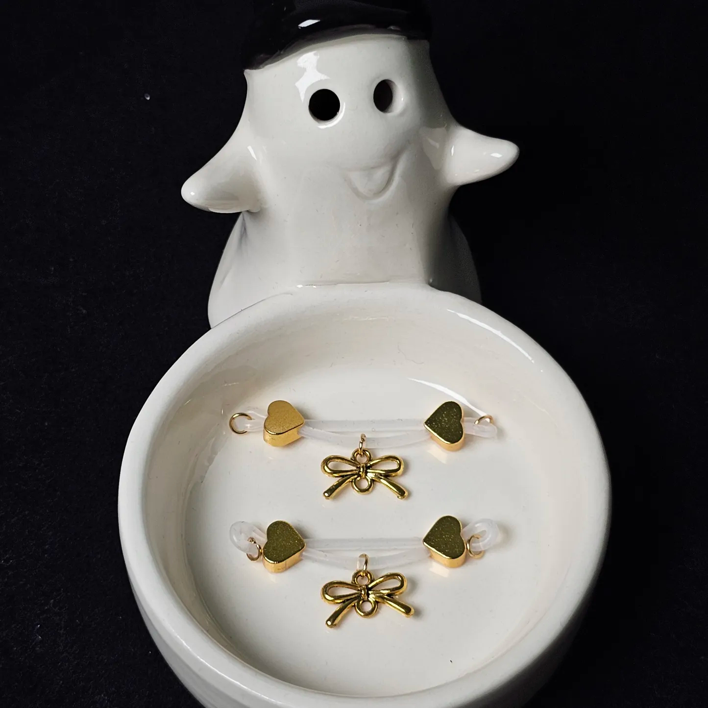 Heart Bow Nipple Clamp Adjustable Lingerie Accessories - image 4