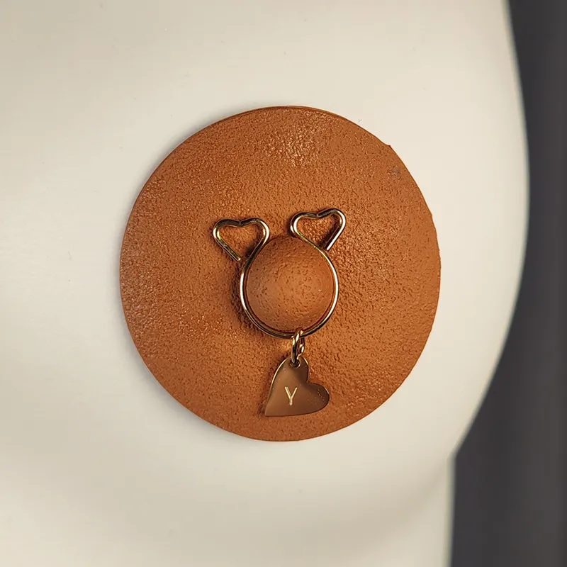 Letter Heart Adjustable Nipple Clamp Lingerie Accessories - image 5