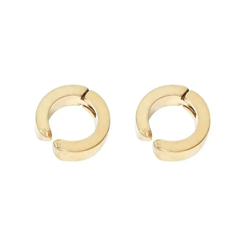 Non Piercing Hoop Nipple Clamp Lingerie Accessories - Gold - 2 (a pair) - image 5