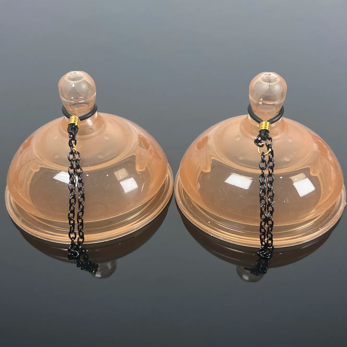 Black Chain Adjustable Nipple Clamp SM Accessories - image 5