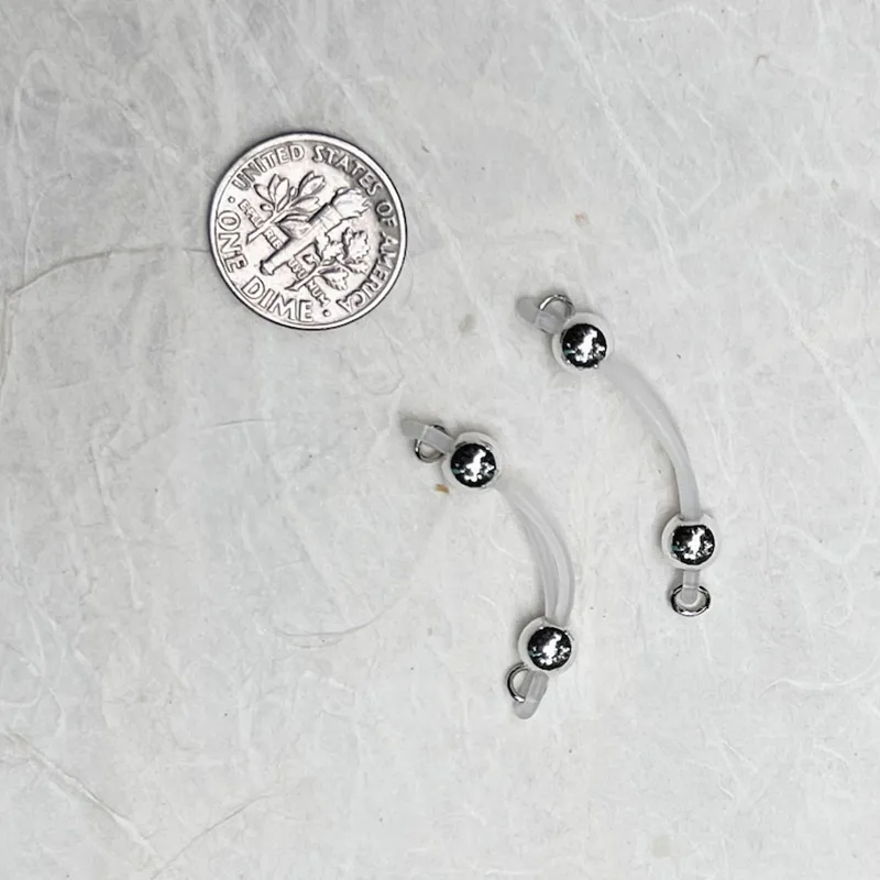 Metal Ball Adjustable Non-Piercing Nipple Rings - image 4