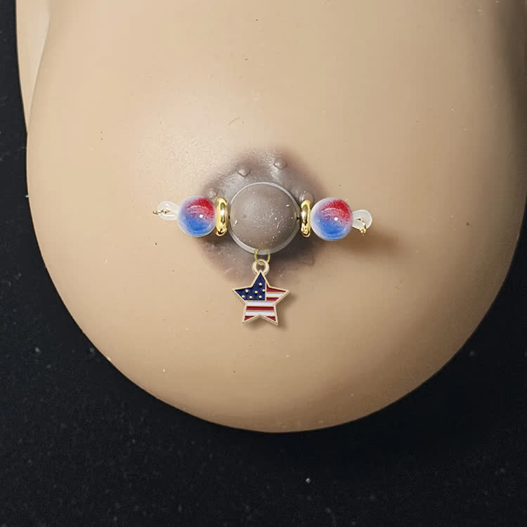 Striped Star Adjustable Nipple Clamp SM Accessories - image 2