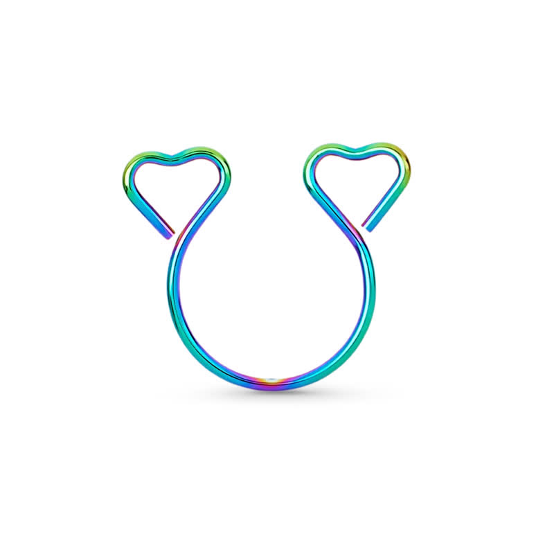 Heart Shape Adjustable Non-Piercing Nipple Rings - image 7
