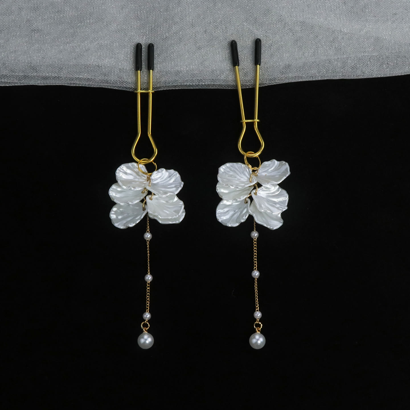 Shell Adjustable Nipple Rings - image 9