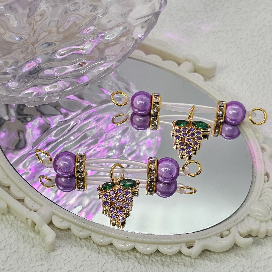 Purple Dew Adjustable Non-Piercing Nipple Rings - image 5