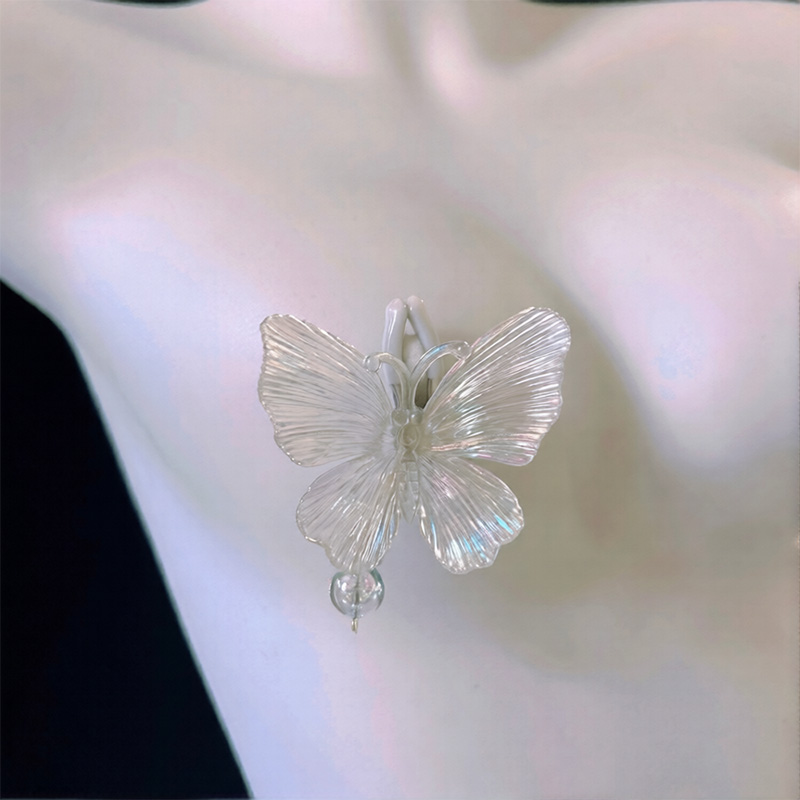 Butterfly Nipple Clamps Ball Gag - image 5