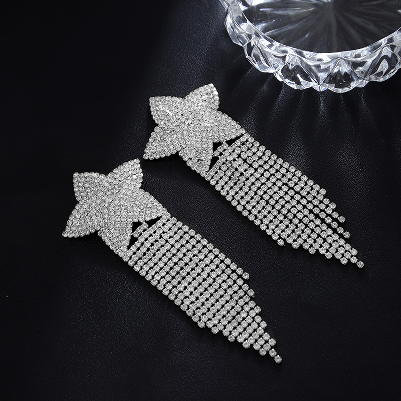 Rhinestone Five-pointed Star Nipple Sticker - image 4